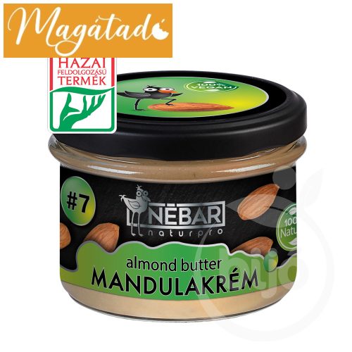 Nébar naturpro 100% mandulakrém 180 g